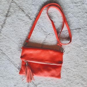 Genuine Leather made in Italy Crossbody or shoulder bag